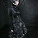 Gothic blouse noire