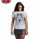 T-shirt Loup blanc
